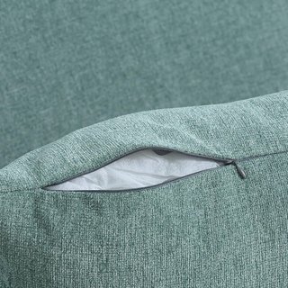 Sillón Cama Individual Con Respaldo Regulable en 4 Posiciones, Tejido Transpirable Efecto Lino y Asiento Acolchado, 96X84.5X87.5 Cm, Verde