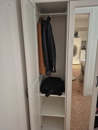 Armario Blanco Ikea 3 Puertas con Espejo