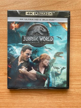Jurassic World El Reino Caído 4K UHD + Blu-Ray