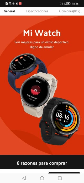 Xiaomi Mi Watch Smartwatch
