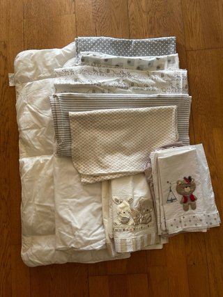 Cuna colecho Chicco + ropa cuna