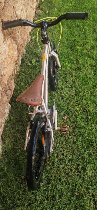 Bicicleta Early Rider 16 Plata