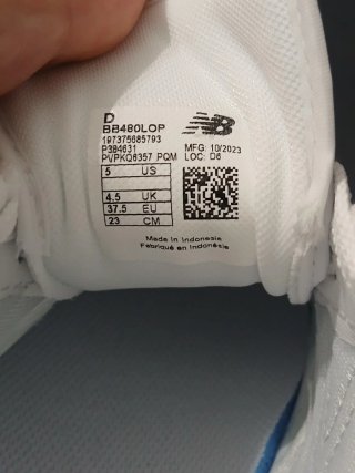 New Balance 480 Donna Taglia 37.5 Nuove
