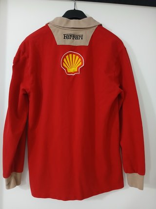 Maglia Polo Ferrari Meccanico Vintage