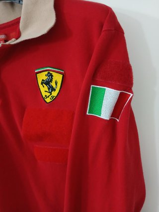 Maglia Polo Ferrari Meccanico Vintage