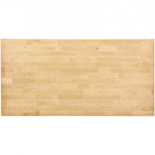 Mesa de Madera, 47.2" x 29.5" x 1.5", Capacidad de Carga de 330 lb, Escritorio Universal de Madera Sólida en Una Sola Pieza para Marco de Escritorio de Pie Eléctrico Ajustable en Altura, Encimera ...