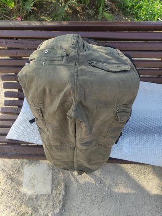 Pantalón cargo verde