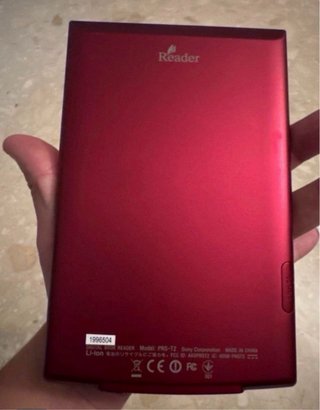 Sony PRST2 Lector Ebook Rojo