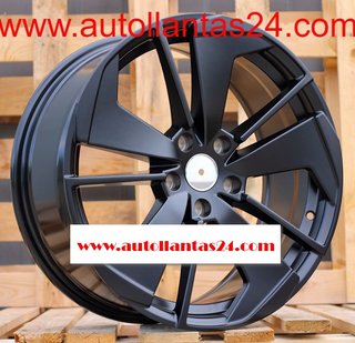 8812 JUEGO DE 4 LLANTAS SKODA BLACK r929797