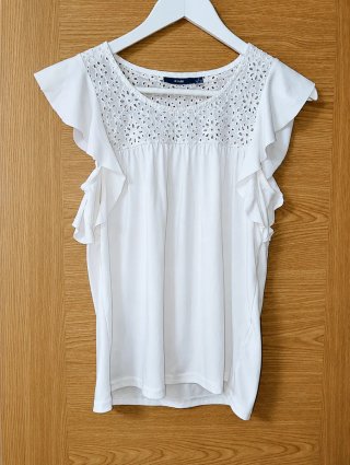 Blusa Kiabi blanca talla S