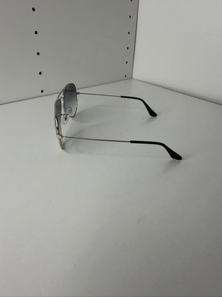Ray-Ban Aviator Occhiali da Sole Blu Argento
