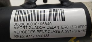 AMORTIGUADOR DELANTERO IZQUIERDO MERCEDES-BENZ CLASE A (W176) A 180 BlueEfficiency Edition (176.042)