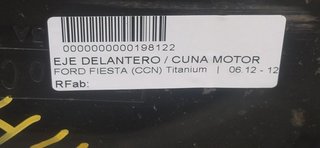 EJE DELANTERO / CUNA MOTOR FORD FIESTA (CCN) Titanium