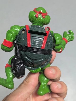 Figuras Tortugas Ninja TMNT Mike ninja Raph pizza
