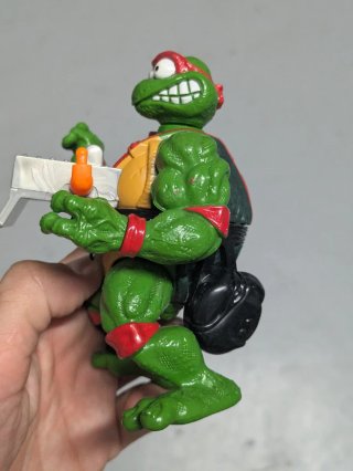 Figuras Tortugas Ninja TMNT Mike ninja Raph pizza