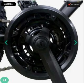 Bicicleta Spartan X Negra y Verde 24