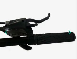 Bicicleta Spartan X Negra y Verde 24