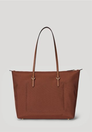Bolso Tote Ralph Lauren Marrón