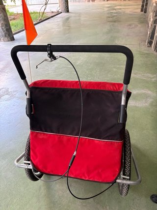 Remolque/Carrito Doble para bicicleta