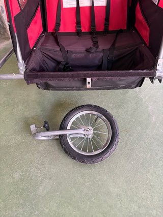 Remolque/Carrito Doble para bicicleta