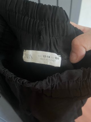 Pantalón ancho negro