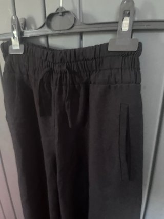 Pantalón ancho negro