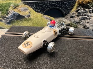 Honda F1 Scalextric Exin Blanco / Blanco