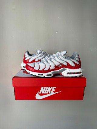 Nike Air Max Plus TN White University Red