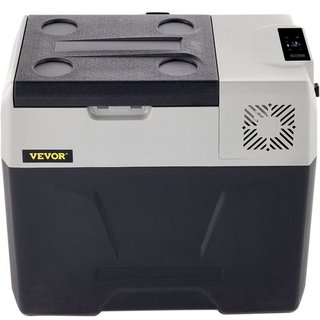 Refrigerador de Coche, Refrigerador de Coche de 12 Voltios, Congelador Portátil de Zona Única de 40 L con Ruedas y Asa, -4℉-68℉, Enfriador de Compresor de 12/24V CC y 100-240V CA para Exterior, Ca...