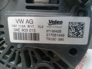 ALTERNADOR SEAT LEON (5F1) Style Connect