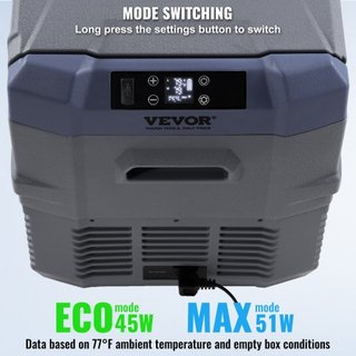 Refrigerador de Coche, Congelador Portátil de Doble Zona de 32 L, Refrigerador de Coche de 12 Voltios, Rango Ajustable de -4℉-68℉, Enfriador de Compresor de 12/24V DC y 100-240V AC para Exterior, ...