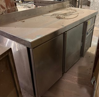 Bajo mostrador refrigerado acero inoxidable