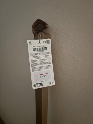 Palo escoba Zara Home madera