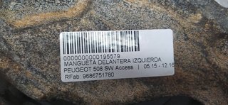 MANGUETA DELANTERA IZQUIERDA PEUGEOT 508 SW Access