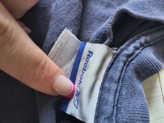 T-shirt Reebok Vintage Taglia L Blu