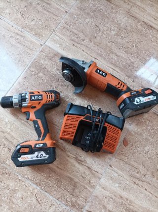 Kit 2 Herramientas Eléctricas AEG