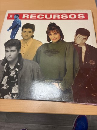 Vinilo Sin Recursos Pop Rock Nacional