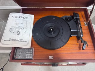 Lauson CL123 Tocadiscos Vintage Multifunción