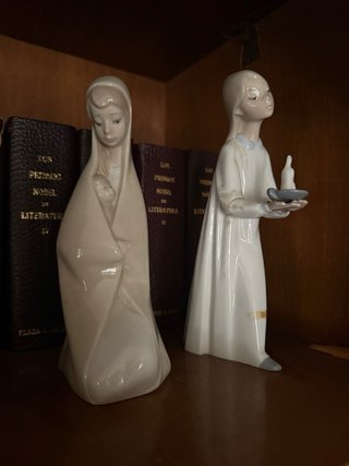 Figuras Lladro antiguas. De porcelana.