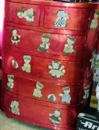 Cajonera infantil decorada