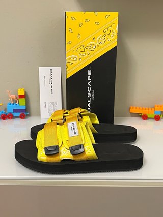 Ciabatte Dualscape Giallo Nero Taglia 41/42