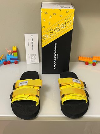Ciabatte Dualscape Giallo Nero Taglia 41/42