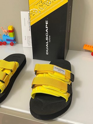 Ciabatte Dualscape Giallo Nero Taglia 41/42