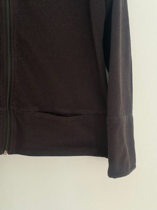 Forro polar Adidas negro de mujer