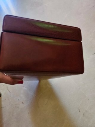 Estuche para relojes de cuero piel Ubrique