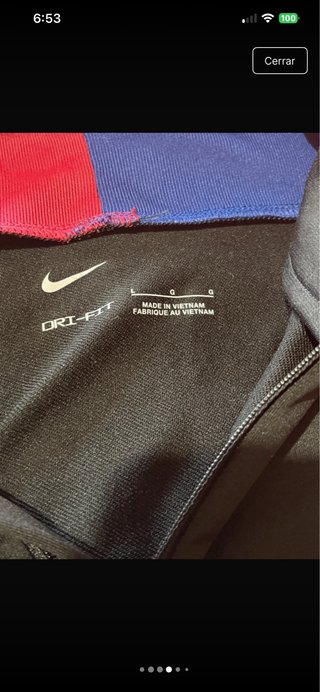Abbigliamento sportivo F.C. Barcelona Nike Taglia L