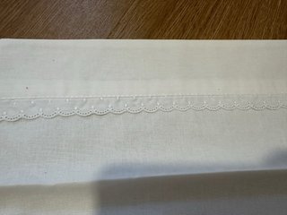 Sábanas para capazo Minhon blancas