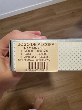 Sábanas para capazo Minhon blancas