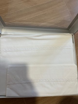 Sábanas para capazo Minhon blancas