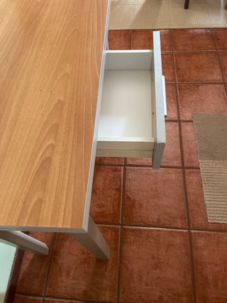 Mesa plegable madera y metal